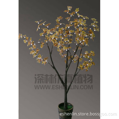 Atificial big outdoor led lighted tree for wedding